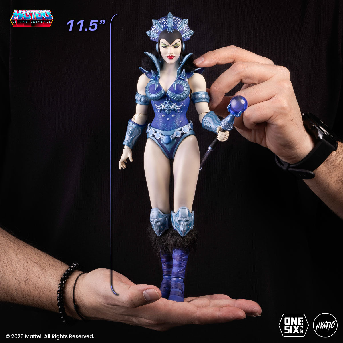 Masters of the Universe Evil Lyn 1/6 Scale Collectible Action Figure - Limited Timed Edition - Perfect for Display, Collectors & He-Man Fans