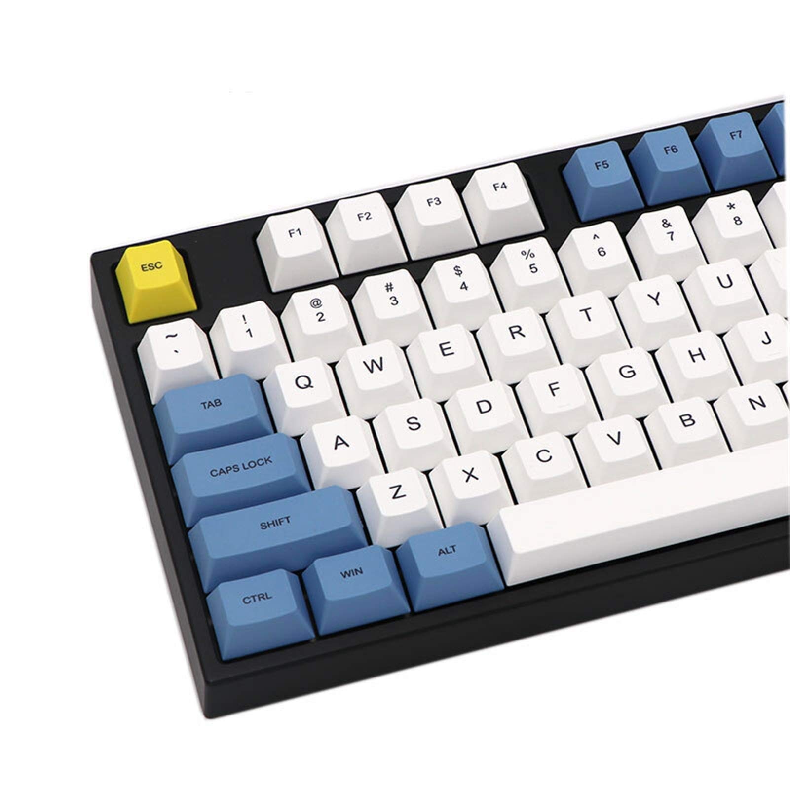 155/112pcs Keycaps Keypro Clusters of Stars Dye Sublimated PBT Keycaps for Mechanical Keyboard - MX Switch Compatible, Custom Font Keycap Set (Stars 155 Keys) - Perfect for Gaming, Typing & Custom Keyboard Builds