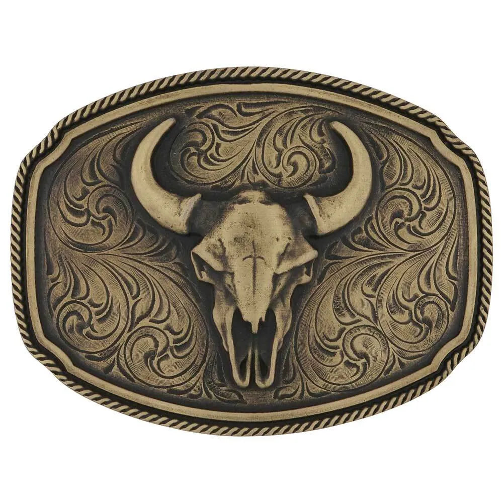 Wild Ambition Buckle - Premium Leather Belt Buckle for Men & Women | Western, Cowboy, Biker Style | Perfect for Jeans, Workwear & Outdoor Adventures