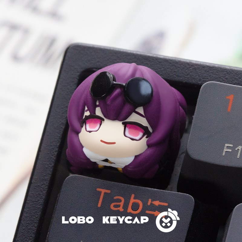 Honkai: Star Rail Custom Resin Keycaps - Colorful Personalized Mechanical Keyboard Keycaps for Gaming & Typing Enthusiasts