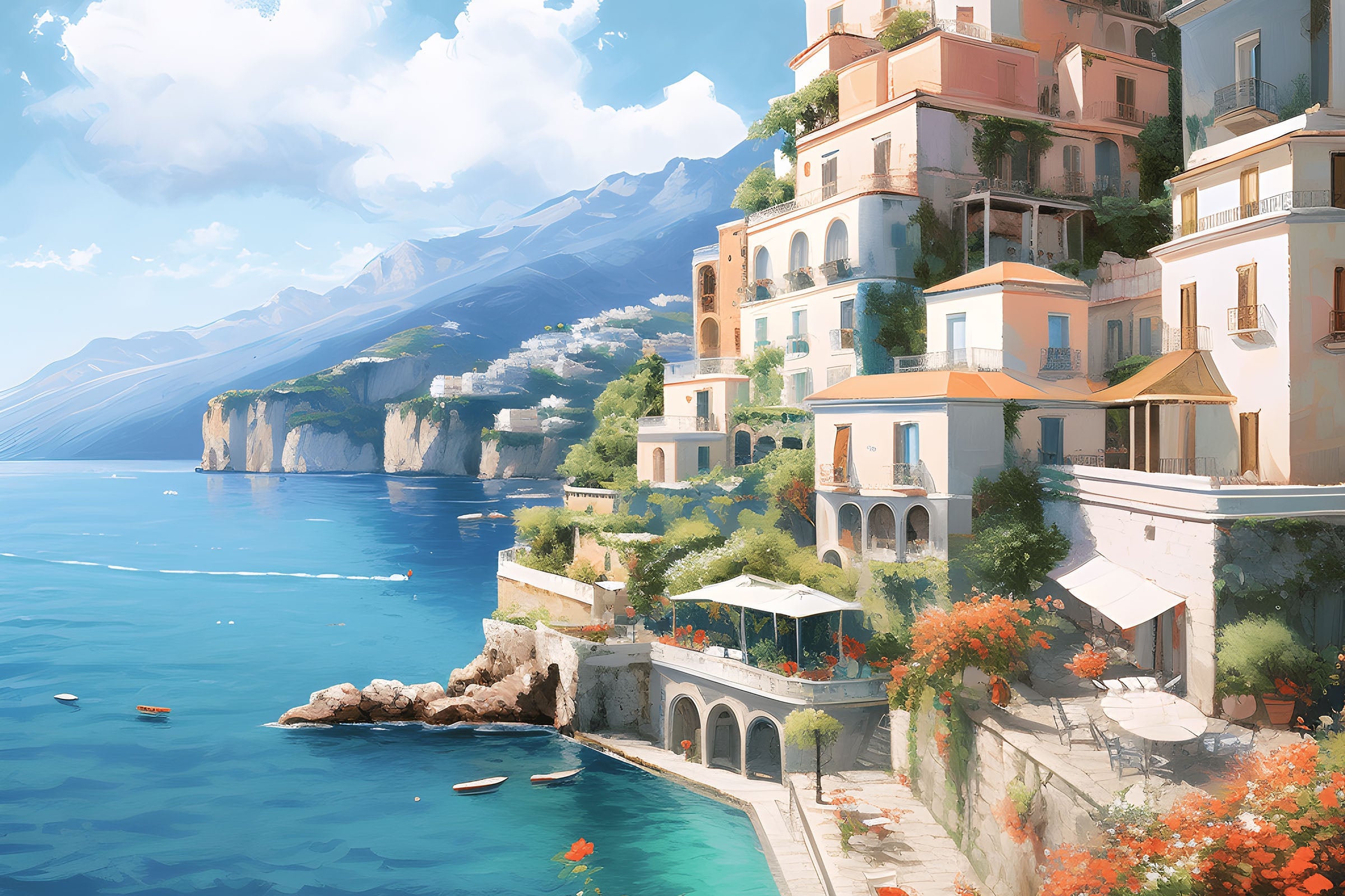 Amalfi Coast Fragrance Oil - Premium Scented Oil for Home, Diffuser & DIY - Relaxing Mediterranean Aroma for Aromatherapy, Candles & Soap Making