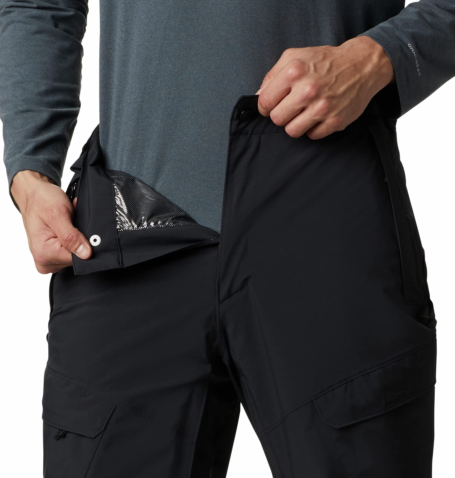 Columbia Men's Powder Stash Pant - Waterproof Snow Pants for Skiing & Winter Sports - Lightweight Insulated Hiking Trousers for Cold Weather Adventures