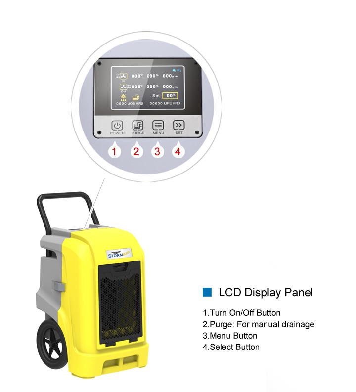 AlorAir Storm Ultra WiFi Dehumidifier - 90 Pints with LGR Technology & Condensate Pump - Ideal for Water Damage Restoration, Basements, and Large Spaces