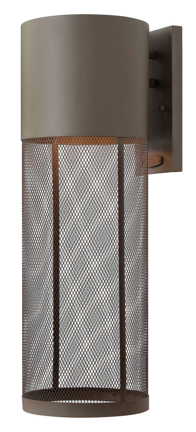 Aria LED Wall Mount Light Fixture in Buckeye Bronze - Modern Sconce for Bedroom, Living Room & Hallway Lighting