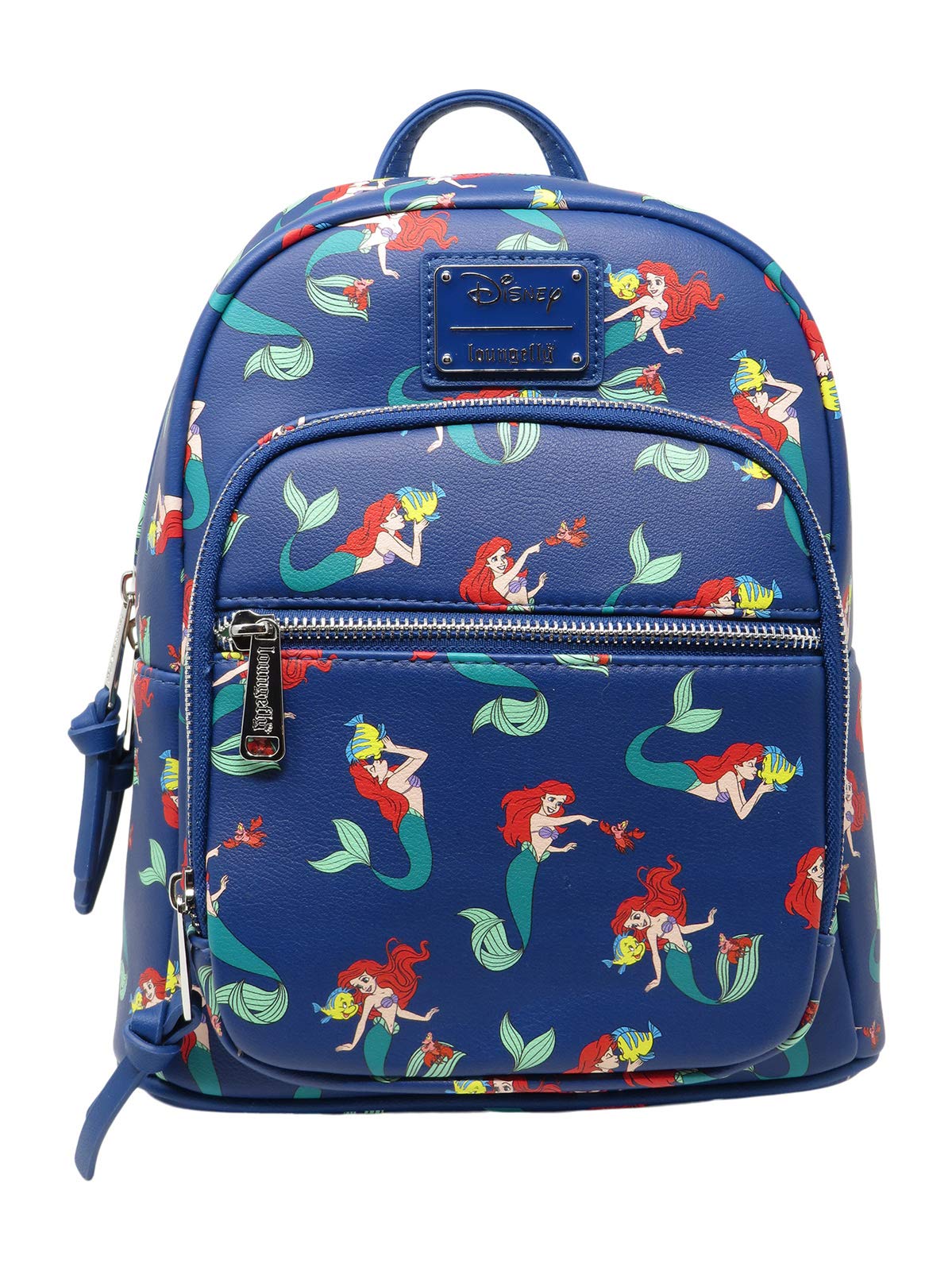 Loungefly Disney The Little Mermaid Ariel Crossbody Bag - Cute Double Strap Shoulder Purse for Women, Girls | Perfect for Cosplay, Disney Trips & Everyday Use