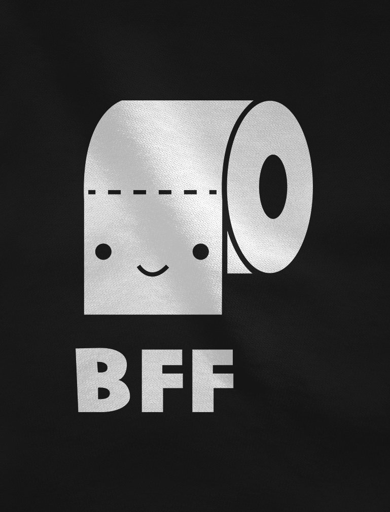BFF Matching Hoodies - Funny Best Friends Set with Poop & Toilet Paper Design | Cute Couple Outfits for Besties, Sisters & Couples | Perfect for Birthdays, Christmas & Friendship Gifts