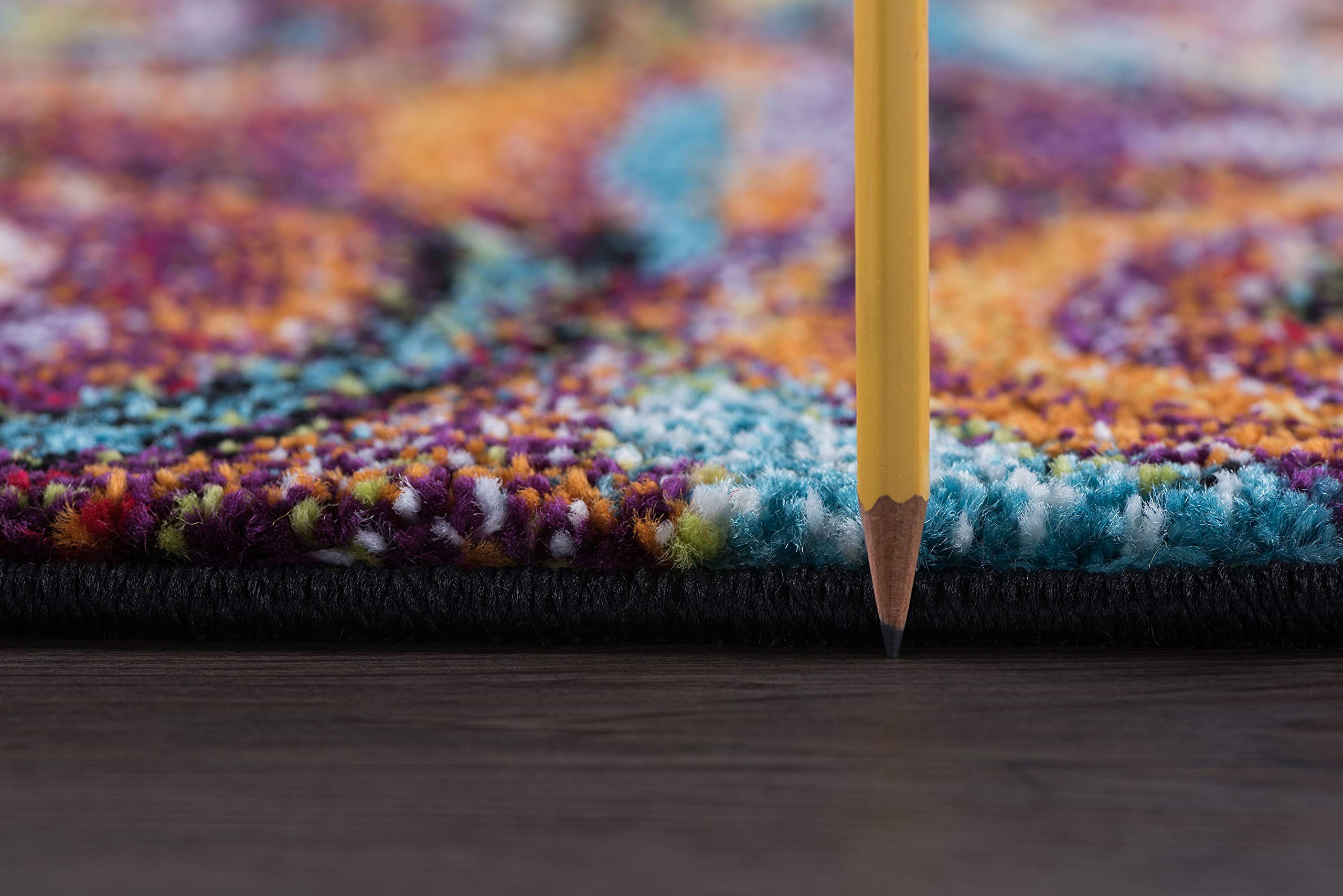 Modern Large 8x10 Area Rug - Soft Contemporary Carpet for Living Room, Bedroom, Dining Room & Entryway - Non-Slip Indoor Floor Mat - Perfect for Home Decor, Apartment & Office Use - Alfombras para Salas Grandes Modernas