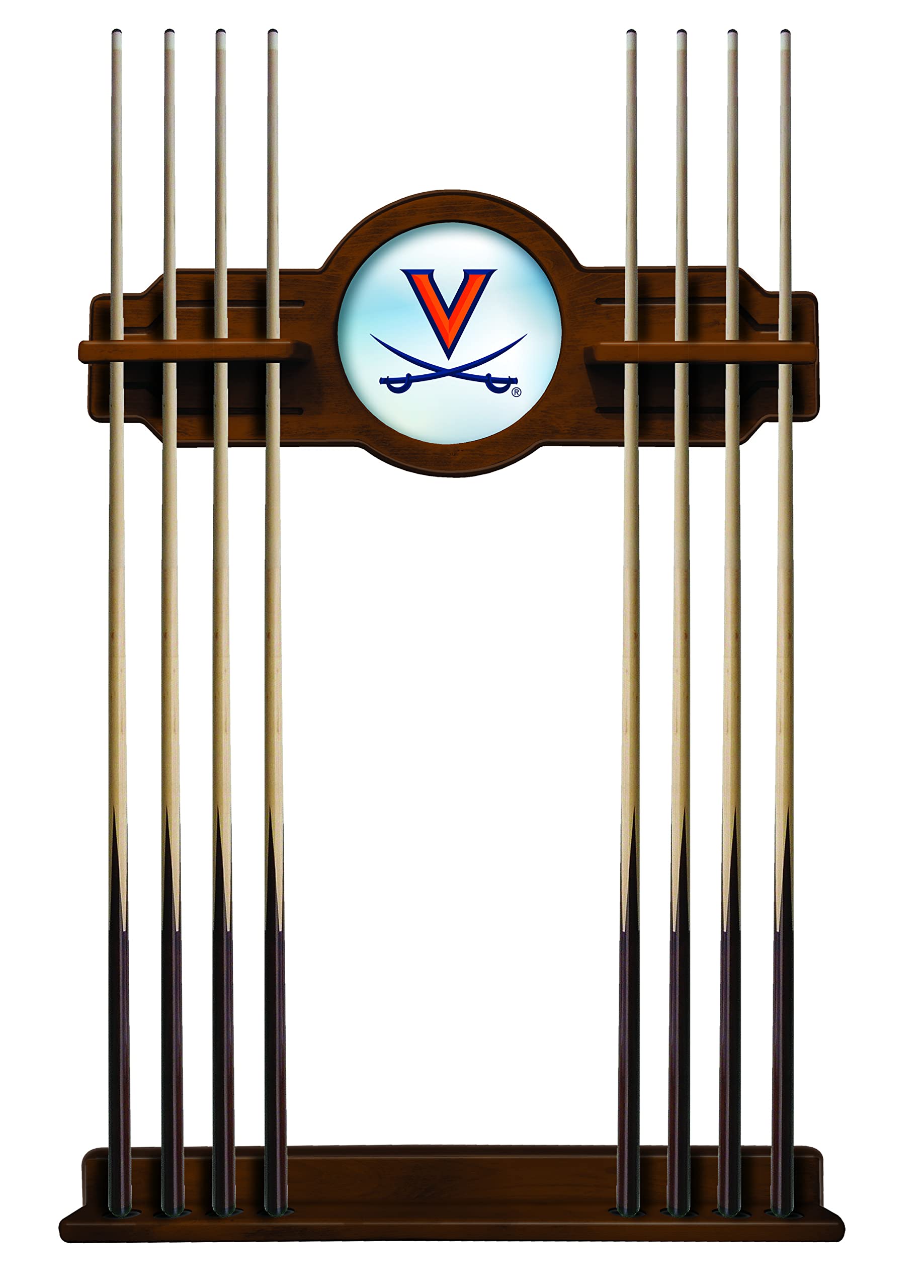 Virginia Cue Rack - Premium Chardonnay Finish Pool Cue Holder by Holland Bar Stool | Perfect for Billiard Rooms, Game Rooms & Bars