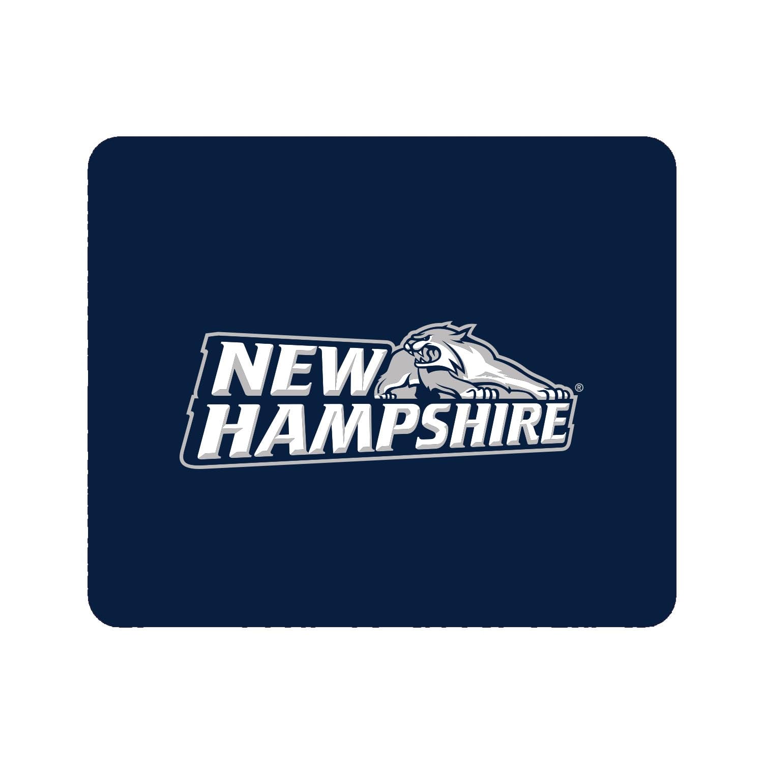 UNH University of New Hampshire Logo Mouse Pad - Non-Slip Fabric Gaming & Office Desk Mat for Computers, Laptops - Classic Black Design for Students & Alumni - Perfect for Dorm, Work & Home Office Use