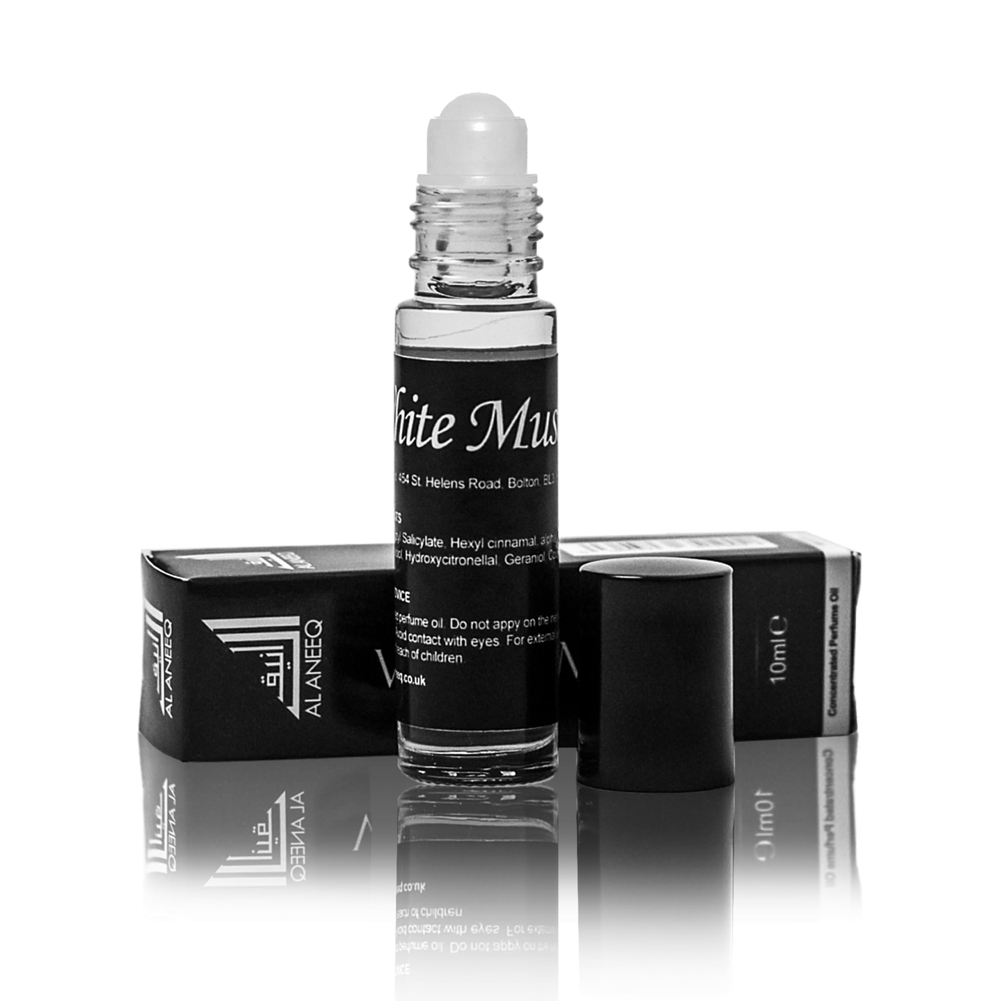 Premium White Musk Roll-On Perfume Oil for Men & Women - 10ml Long-Lasting Fragrance - Perfect for Daily Wear, Date Nights & Special Occasions