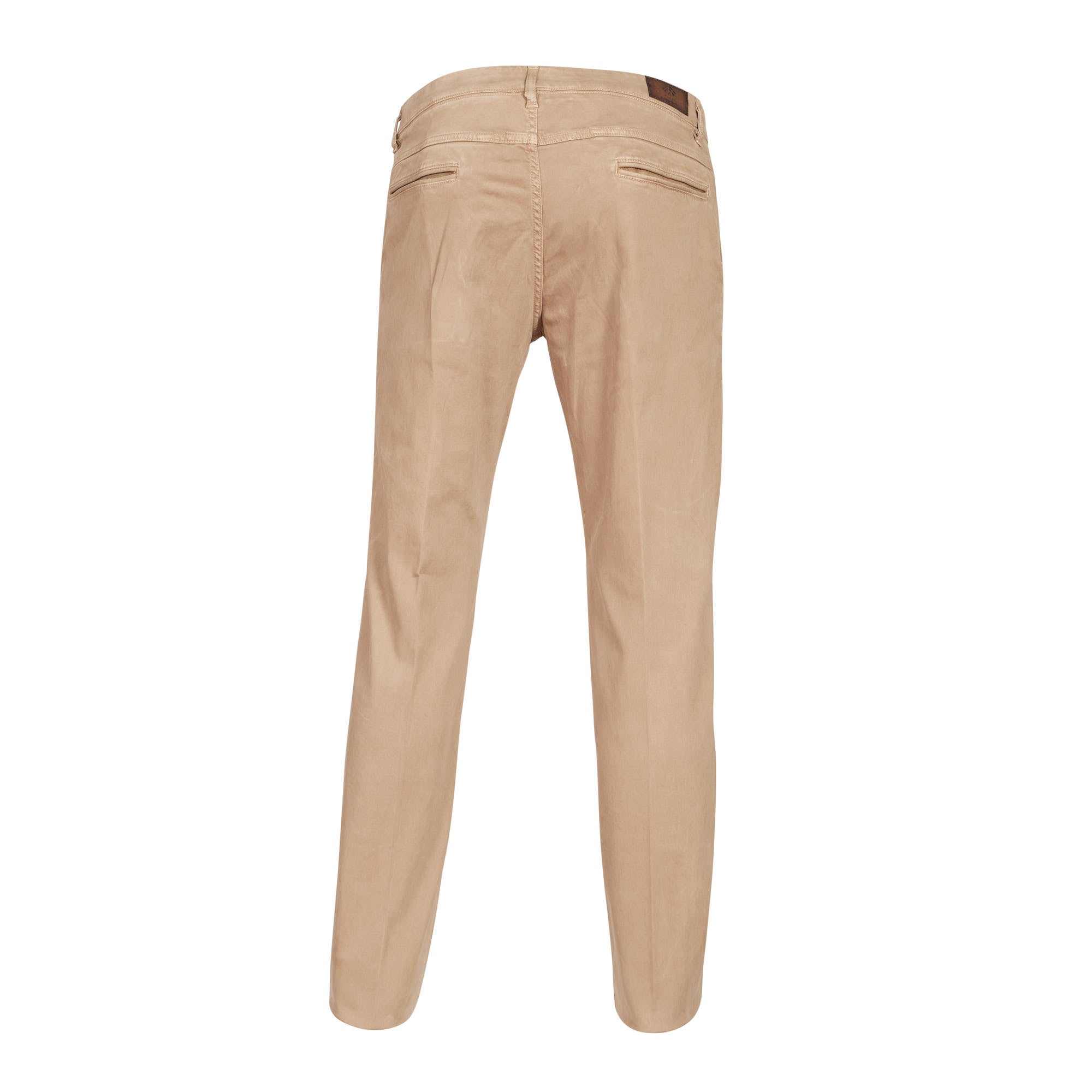 FRADI Men's Casual Pants - Mid Brown Color, Comfortable Slim Fit Trousers for Office, Travel & Everyday Wear