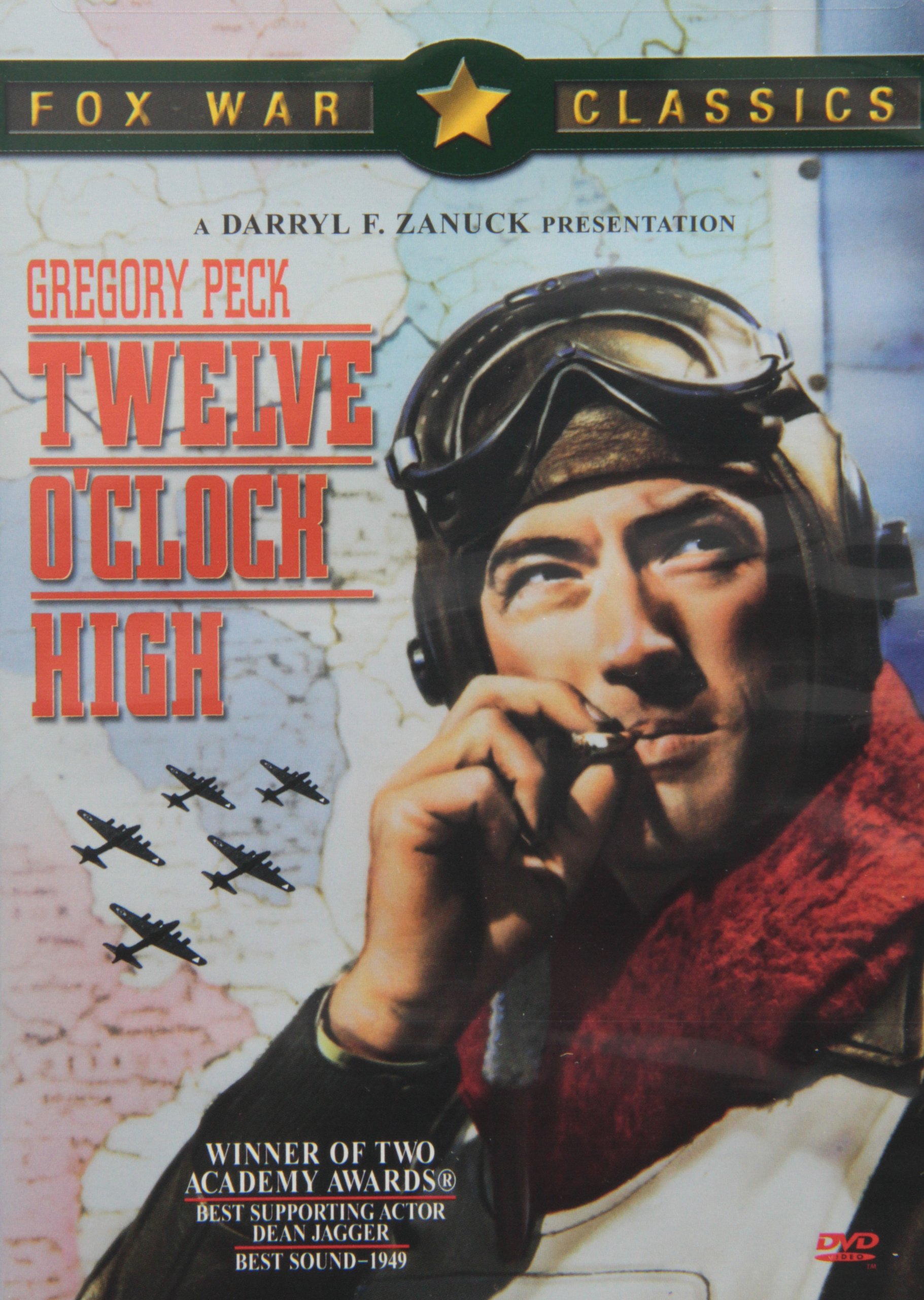 Twelve O'Clock High - Classic WWII Aviation Movie DVD | Historical War Films Collection | Perfect for History Buffs & Movie Collectors