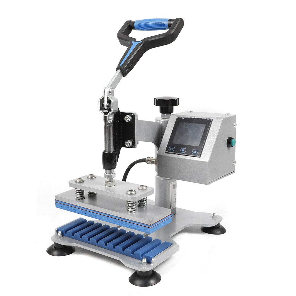 10-Slot LCD Display Ballpoint Pen Heat Transfer Machine for Plastic & Ballpoint Pens - Perfect for Custom Pen Printing & Small Business Branding
