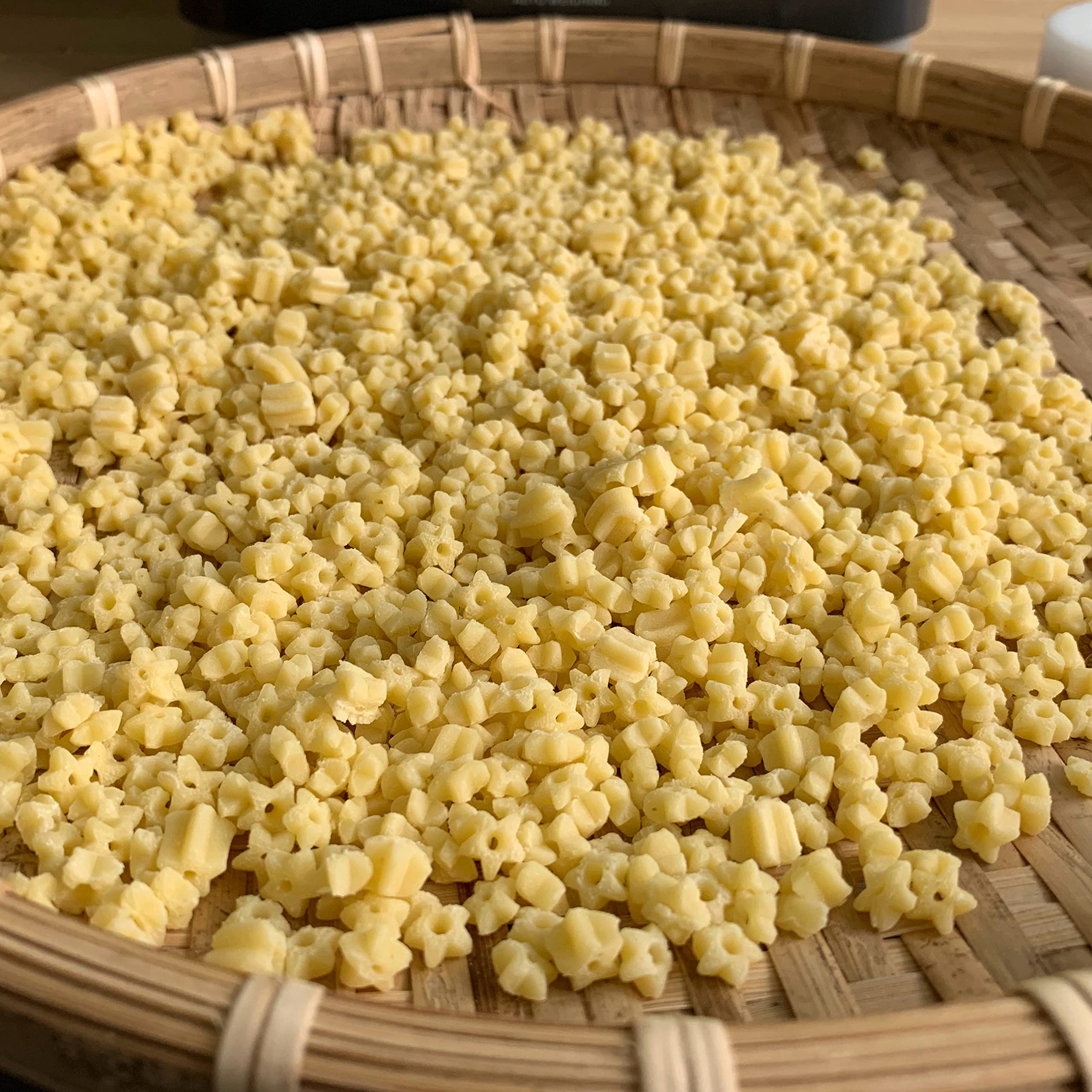 BNN - Macaroni Star Pasta Disc 6mm (AMMACS06) - Compatible with Philips Pasta Maker - Perfect for Homemade Star-Shaped Macaroni, Kids Meals & Italian Cooking
