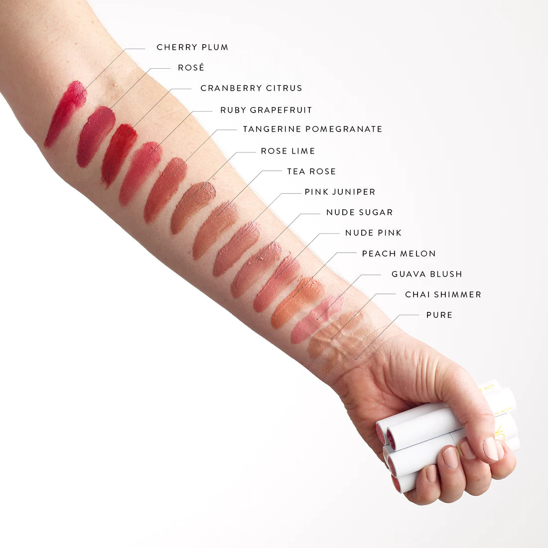 100% Natural Rose Lip Balm for Dry Lips - Hydrating & Nourishing Lip Care for All-Day Moisture | Perfect for Winter, Travel & Daily Use