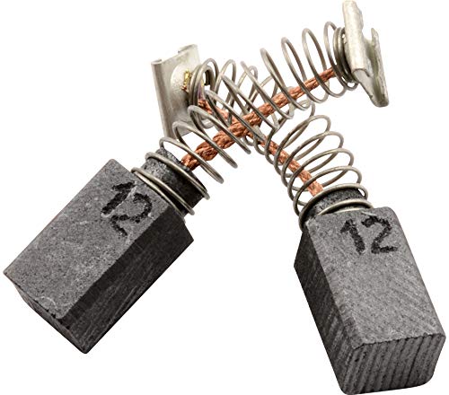 Hitachi Sander SV 13Y Replacement Carbon Brushes CA-17-47192 (0.26x0.30x0.47 Inch) - Includes Auto Stop, Spring, Cable & Connector - Compatible with Parts 999041, 999072, 999080 - Perfect for Woodworking & DIY Power Tool Maintenance