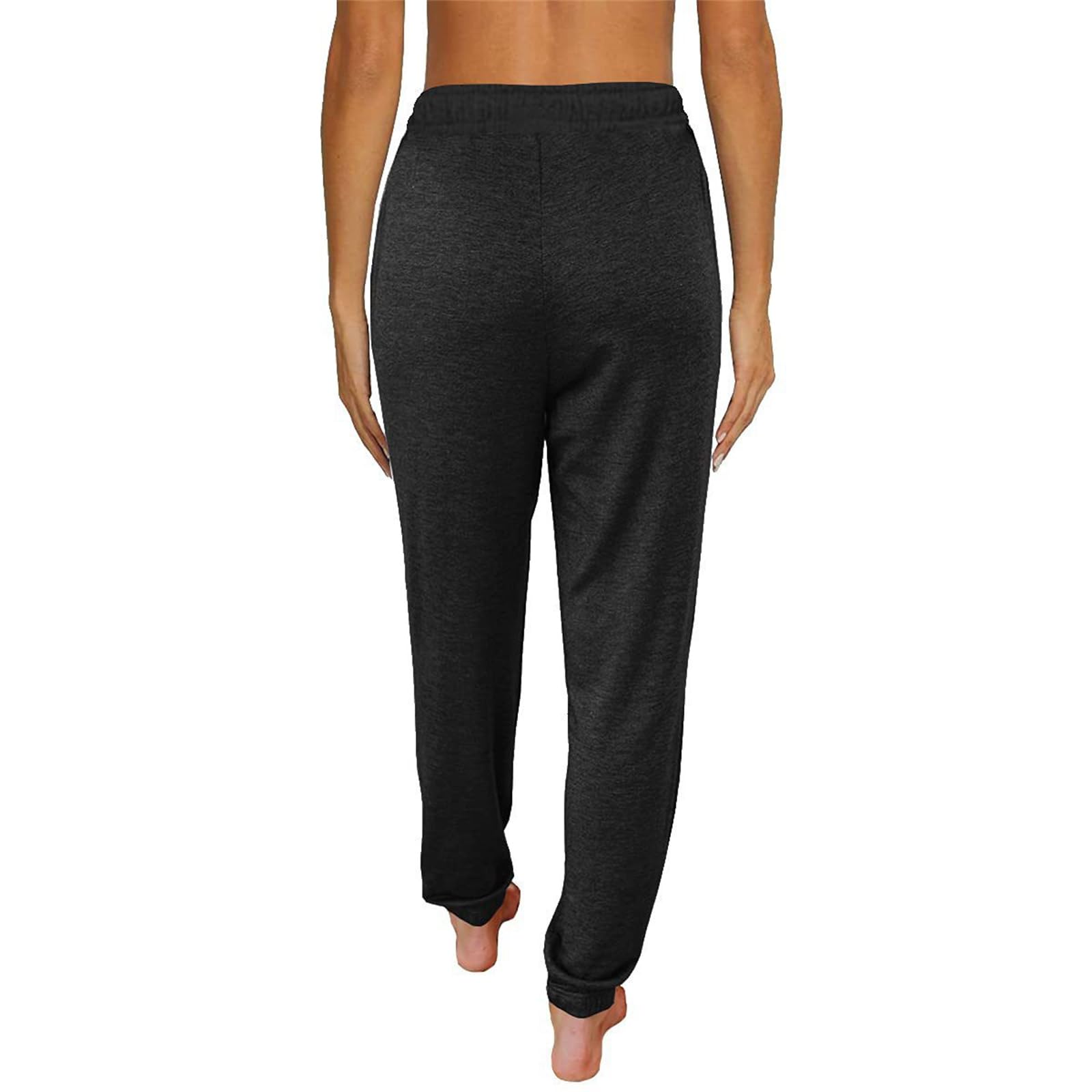 Canbebig Women's Jogger Pants 2023 - Soft Casual Sweatpants with Drawstring Elastic Waist, Loose Fit Jogging Trousers for Workout, Lounge & Everyday Wear