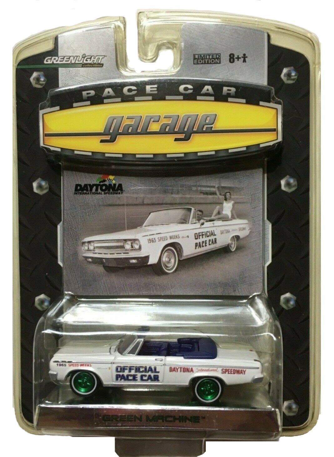 1965 Dodge Coronet Daytona 1/64 Scale Diecast Car - Collectible Model for Racing Fans