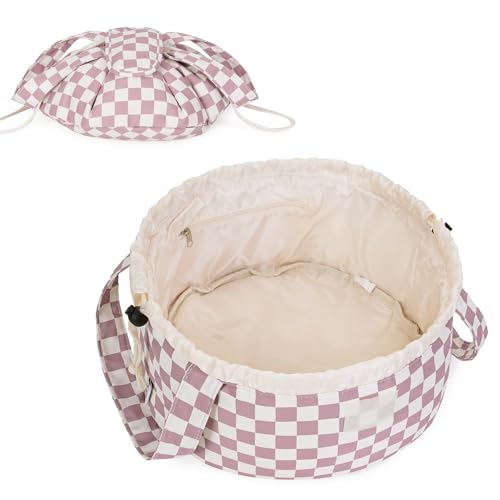 Dusty Rose Checkerboard