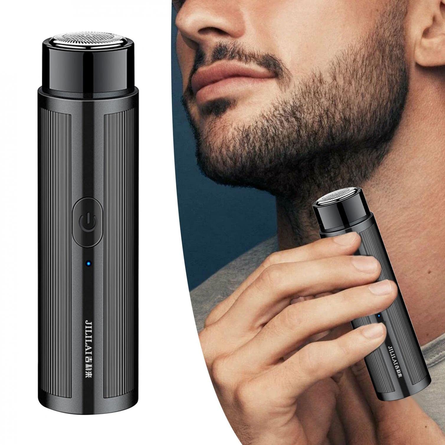 Best Waterproof Cordless Electric Shaver for Men - Rechargeable Beard Trimmer & Hair Clipper, Portable Travel Shaver for Smooth Shaving at Home or Gym