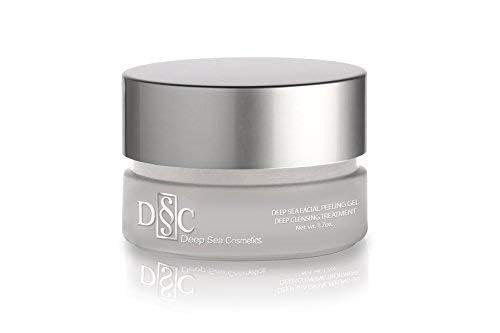 Deep Sea Cosmetics Facial Peeling Gel 1.7 Oz - Dead Sea Facial Exfoliator with Rosemary Extract, Ginseng & Vitamin A | Gentle Exfoliation for Smooth Skin | Perfect for Daily Skincare Routine & Spa Night