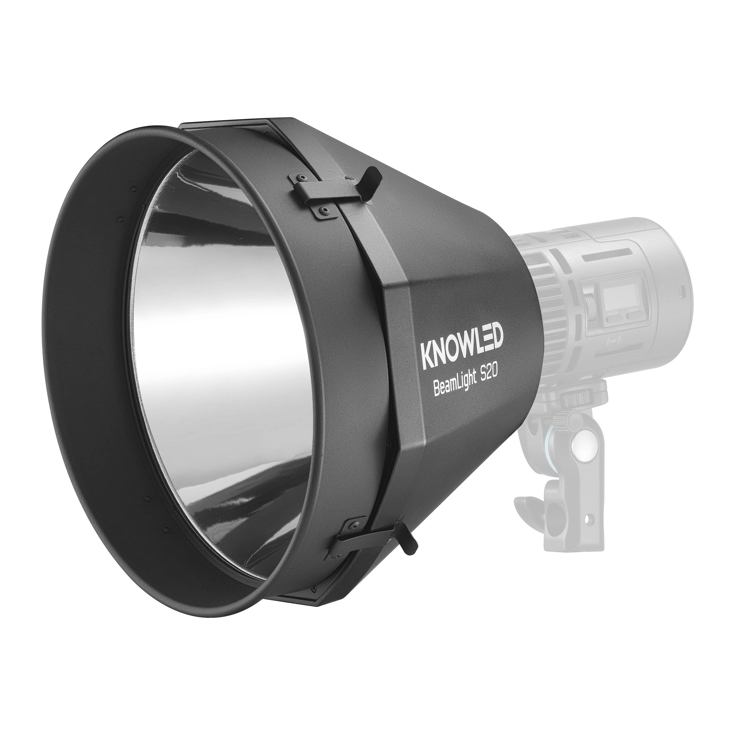 KNOWLED BeamLight S20 Parallel Beam Hyper Reflector - High-Intensity Light Reflector for KNOWLED MS Series - Perfect for Studio Photography, Stage Lighting, and Professional Video Production