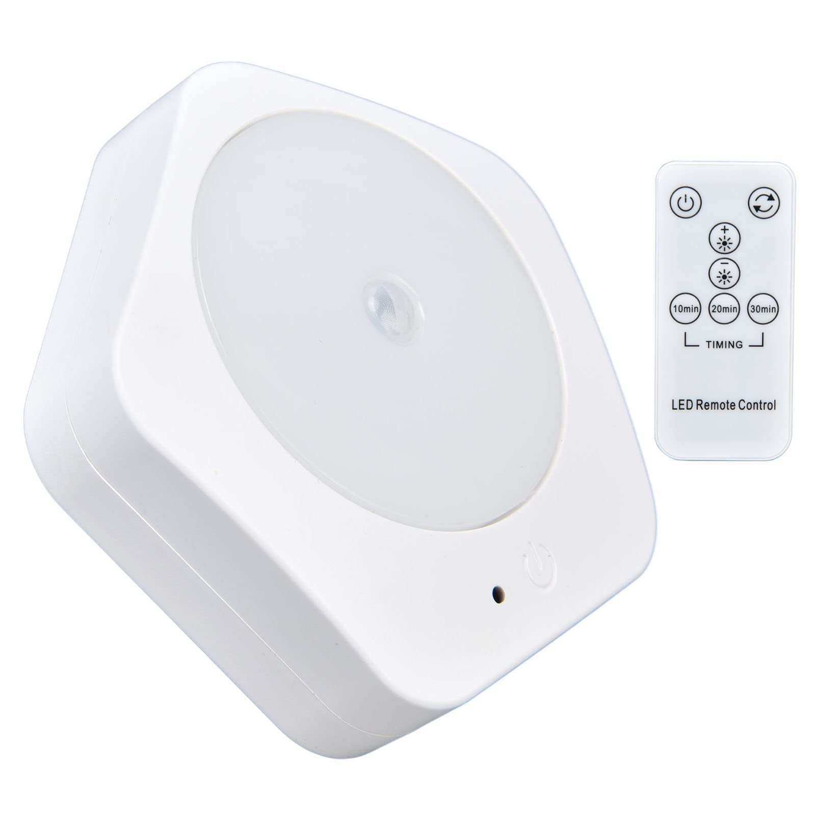 Dimmable Plug-in Night Light with Remote Control & Timer, 0.5W LED Night Light for Bedroom, Kitchen, Nursery - Energy Saving, Motion Sensor, AC 110-220V (Perfect for Nighttime Safety & Convenience)