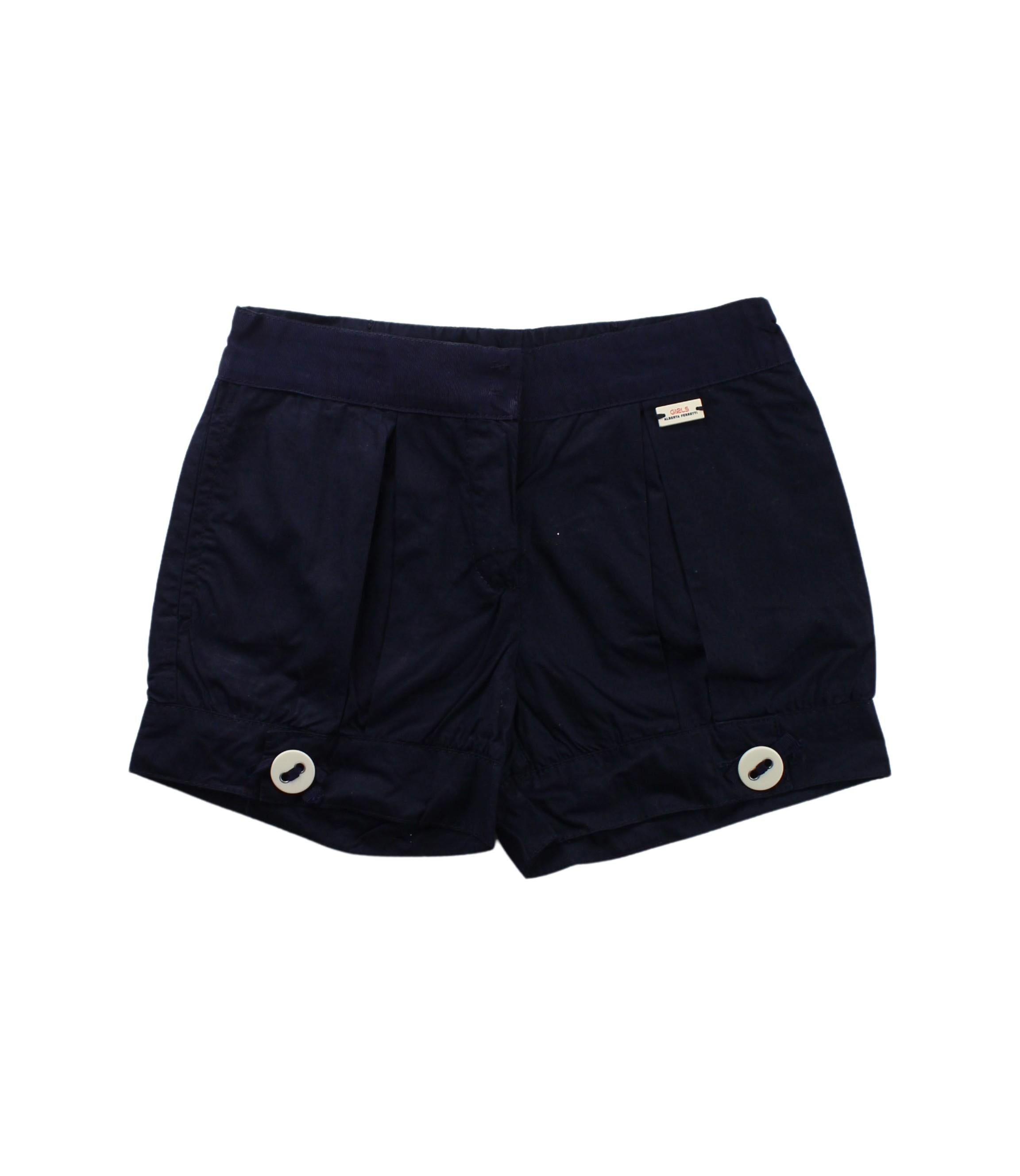 Alberta Ferretti Girls' Denim Shorts Size 6T - Trendy Distressed Jeans for Kids, Perfect for Summer Playdates & Outdoor Adventures