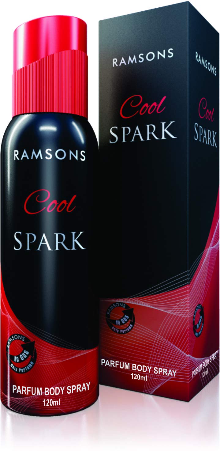 Ramsons Cool Spark Perfume Body Spray for Women & Men - 40ml Long Lasting Fragrance - Fresh & Invigorating Scent - Perfect for Daily Use, Gym, Office & Night Out