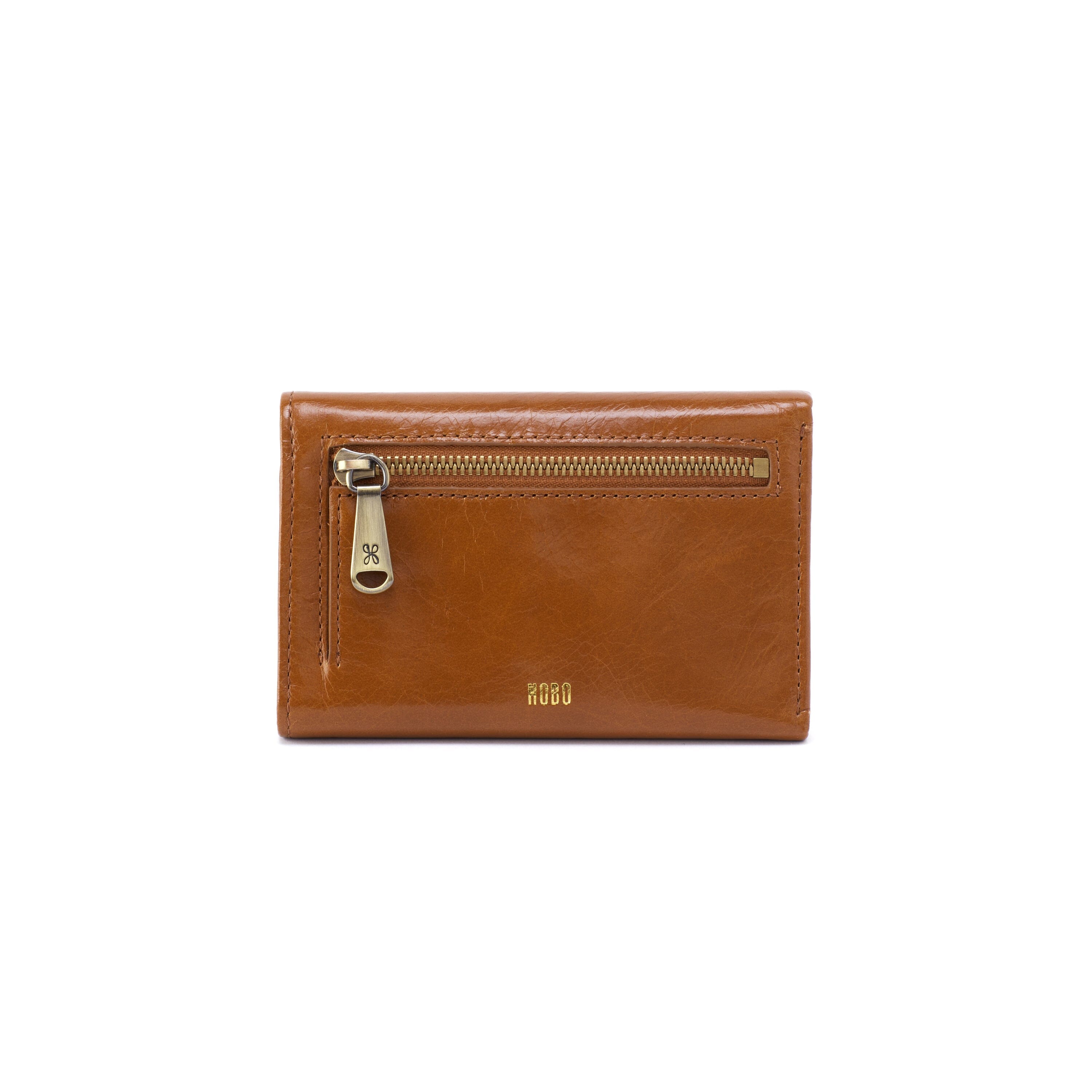 HOBO JILL TRIFOLD WALLET - Genuine Leather Women's Wallet with RFID Protection - Perfect for Everyday Use, Travel & Gift Giving