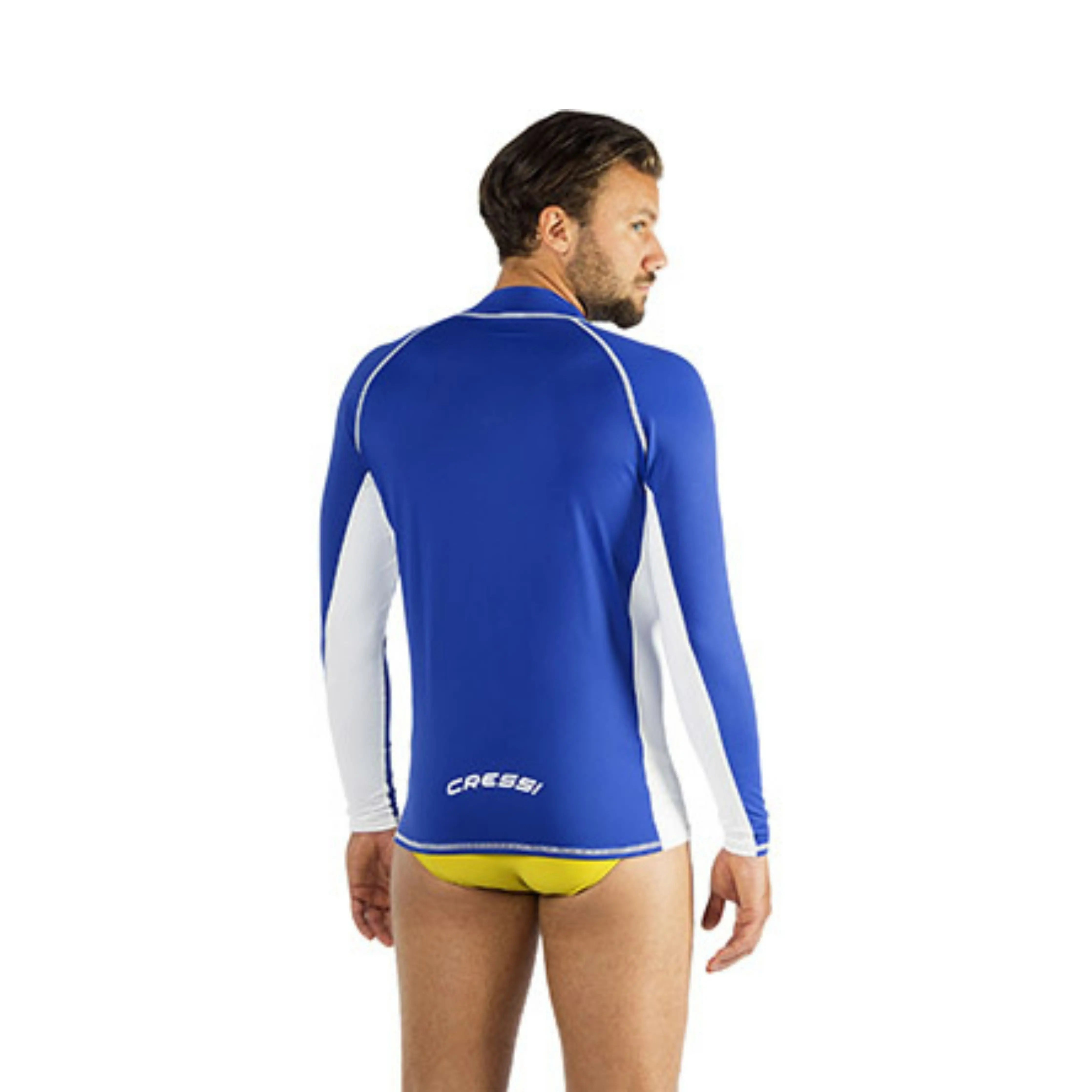 Cressi Long Sleeve Rash Guard Wetsuit for Swimming, Surfing & Water Sports - UV Protection & Comfort Fit for Men & Women