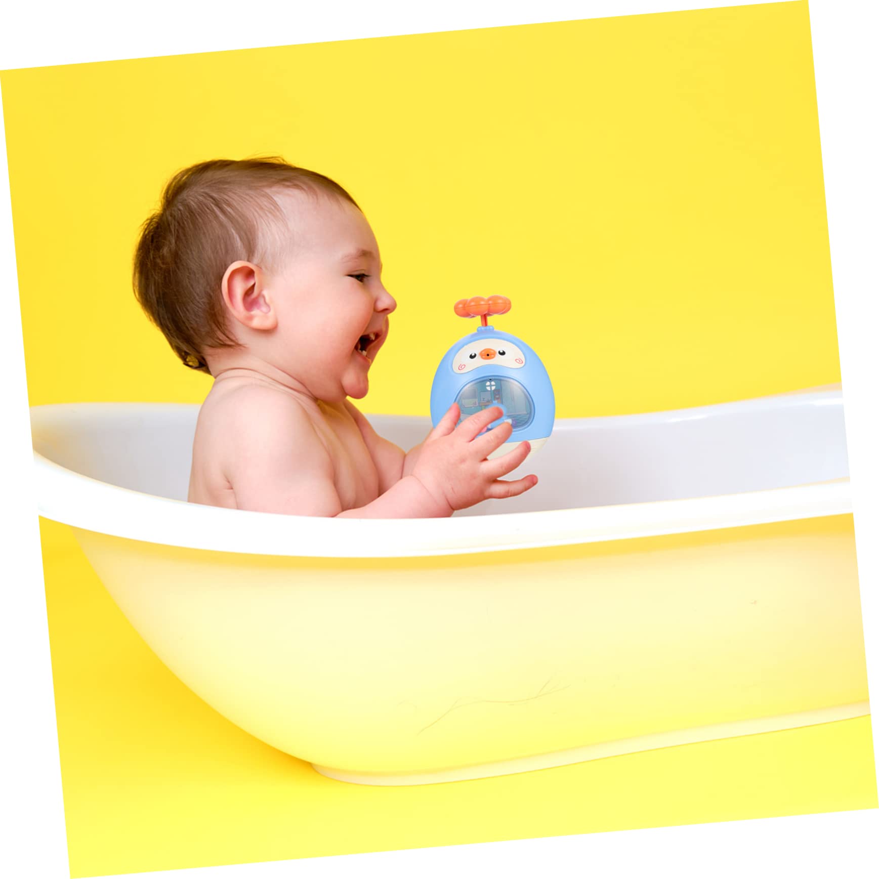 VICASKY 3-Piece Tumbler Toy Set for Kids - Colorful Bath & Beach Play Tumbler Cups - Durable ABS Plastic Sky Blue Children's Toys for Outdoor Sand Play, Pool Fun & Bathtime Activities