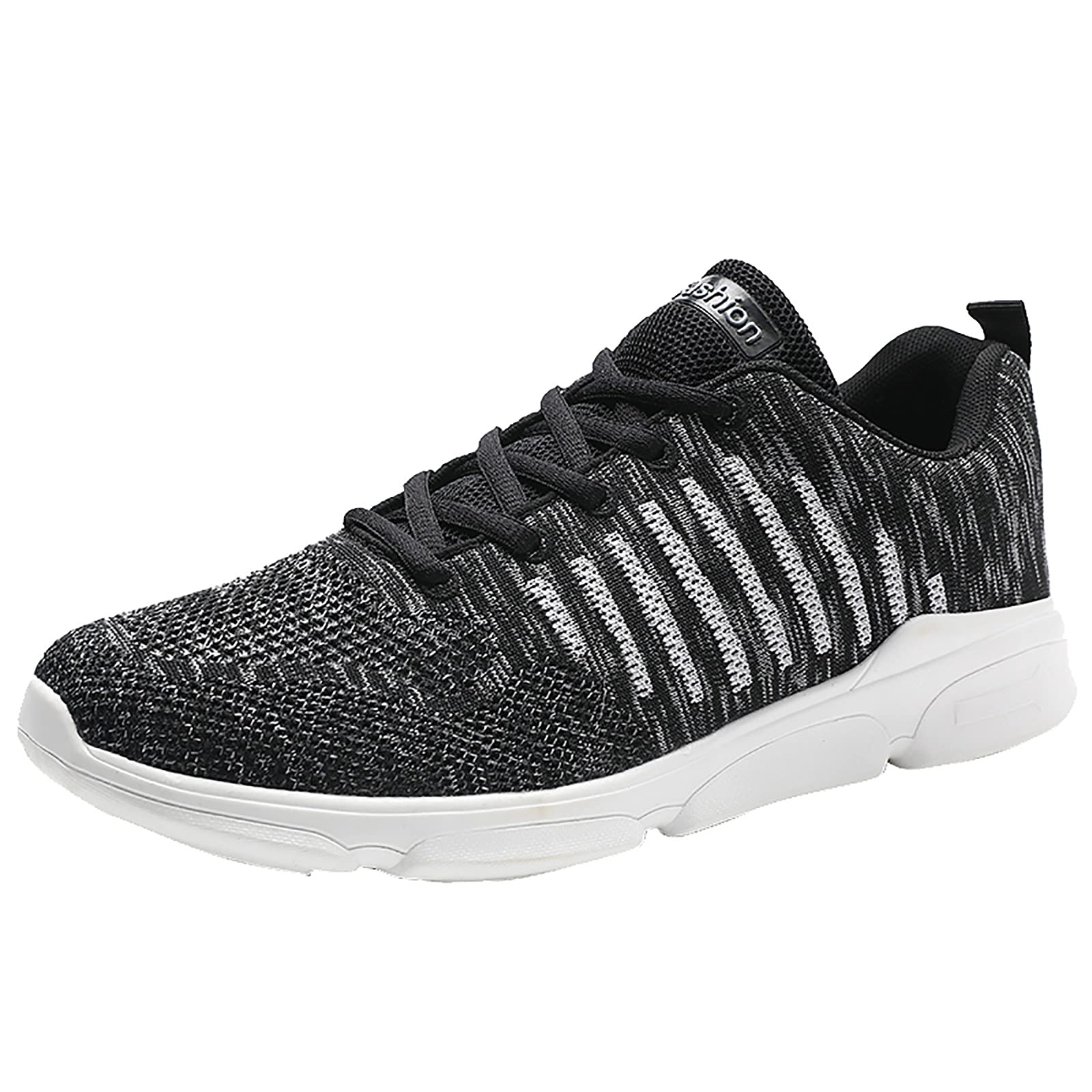 FlekmanArt Men's Breathable Mesh Athletic Running Shoes - Lightweight Comfort Sneakers for Casual, Hiking & Outdoor Activities | Plus Size Options Available | Perfect for Gym, Walking & Daily Wear