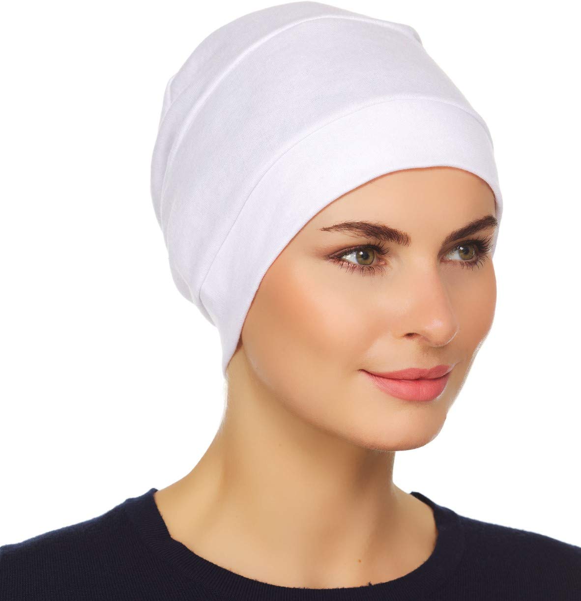 BEEMO Women's Cancer Turban Head Wrap - Soft & Comfortable Head Cover for Hair Loss, Chemotherapy, Cold Weather - Stylish & Warm Headwear for Daily Use, Sleeping, Outdoor Activities