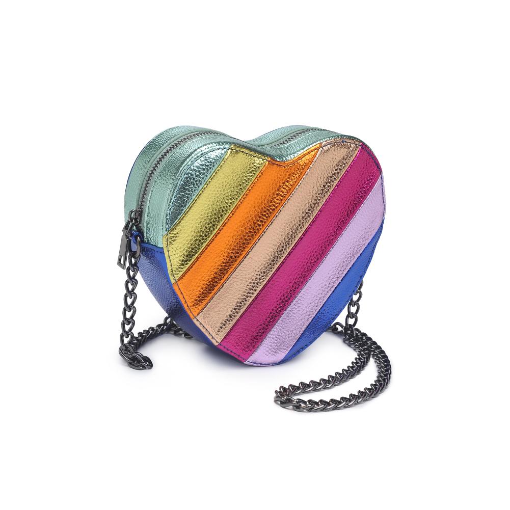 Tasha Heart Crossbody Bag for Women - Stylish Small Leather Purse with Adjustable Strap, Perfect for Date Night, Travel & Everyday Use