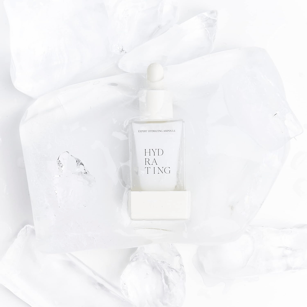 AIPPO Expert Hydrating Ampoule 30ml - Intense Moisturizing Facial Serum for Dry Skin | Perfect for Night Routine & Anti-Aging Skincare