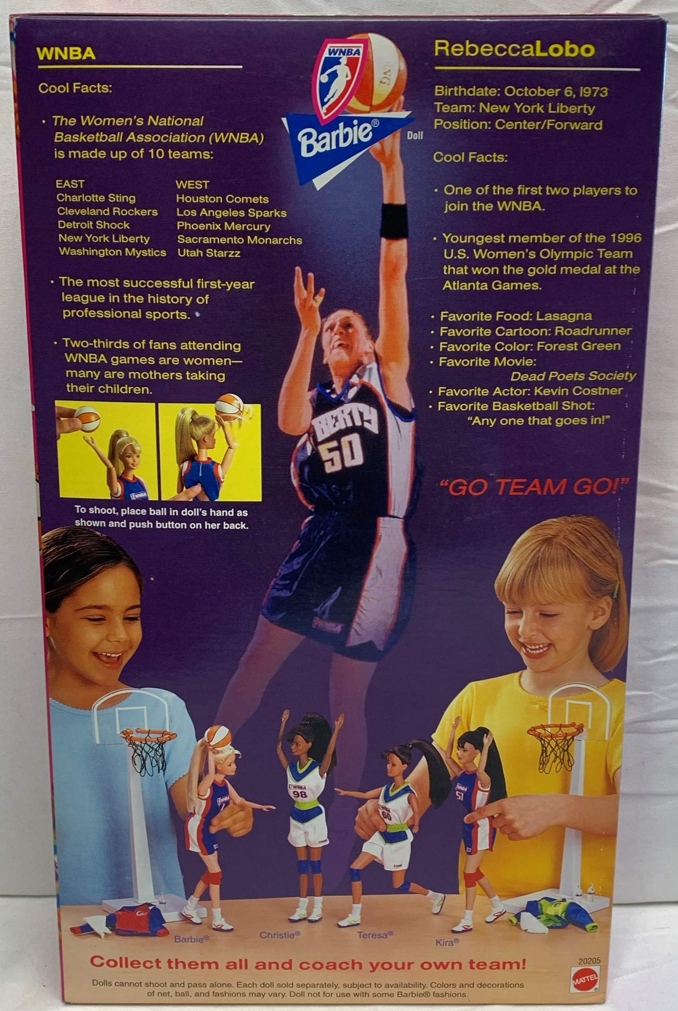 WNBA Barbie Doll - Blonde Basketball Player for Kids Play & Collectibles