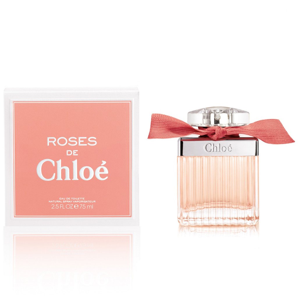 Chloe Roses De Chloe 75ML Eau de Toilette Spray for Women - Floral Perfume for Daytime Wear & Romantic Occasions