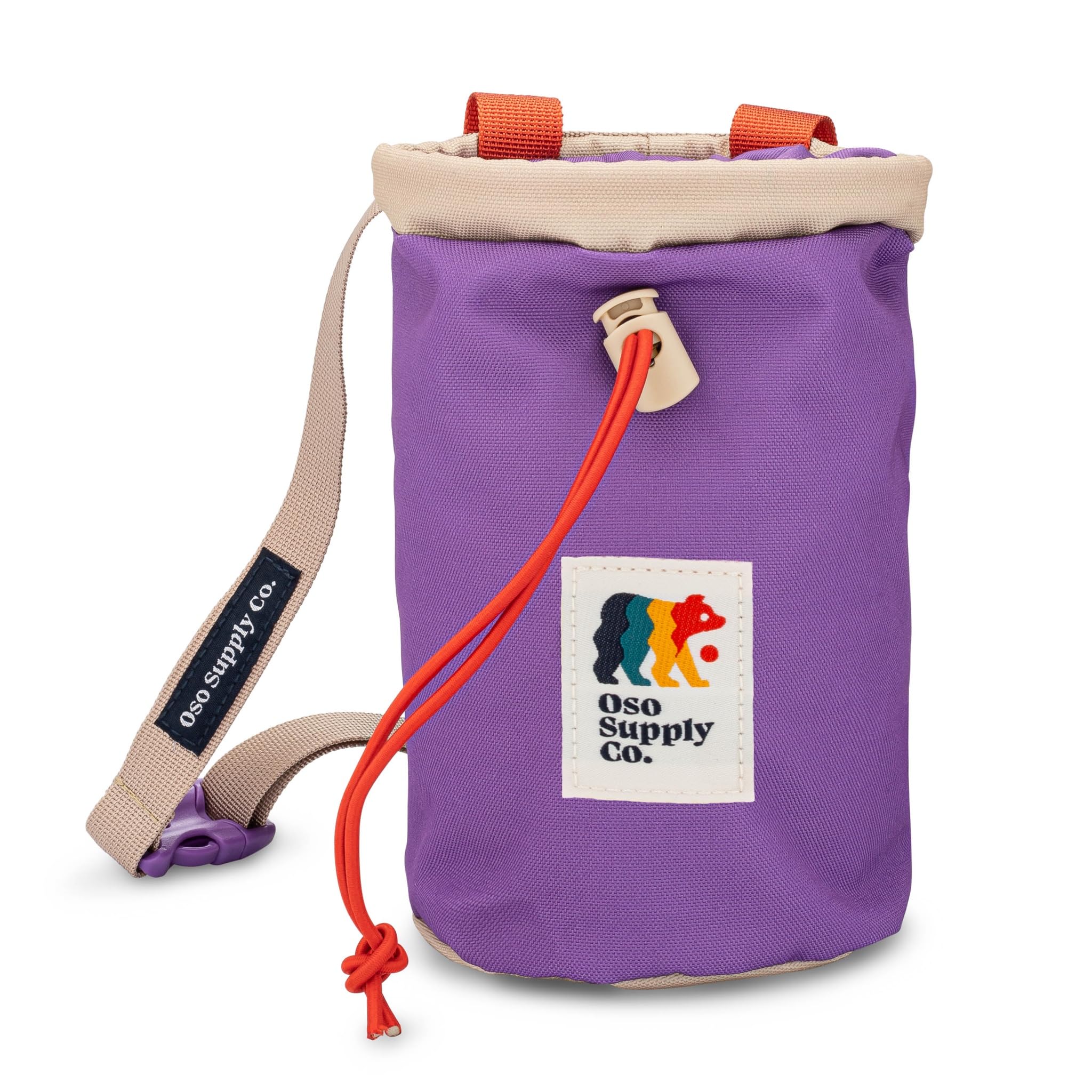 Premium Rock Climbing Chalk Bag with Quick-Clip Belt & Zippered Pockets - Durable Bouldering Chalk Bucket for Indoor/Outdoor Climbing Gyms, Sport Climbing & Training - Ideal for Climbers & Fitness Enthusiasts