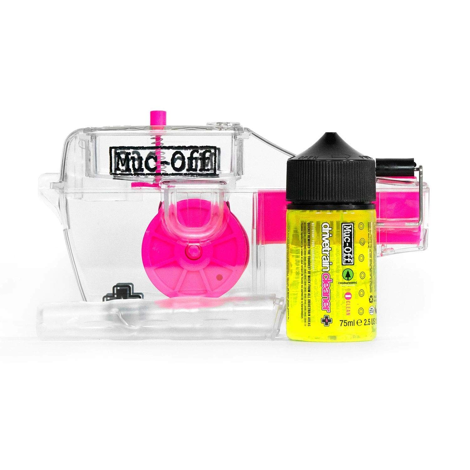 Muc-Off Bike Chain Cleaner & Drivetrain Degreaser - Bicycle Cleaning Fluid for Chains, Cassettes, Derailleurs - Perfect for Mountain, Road & Commuter Bikes - Ideal for Pre-Ride Prep & Post-Ride Maintenance