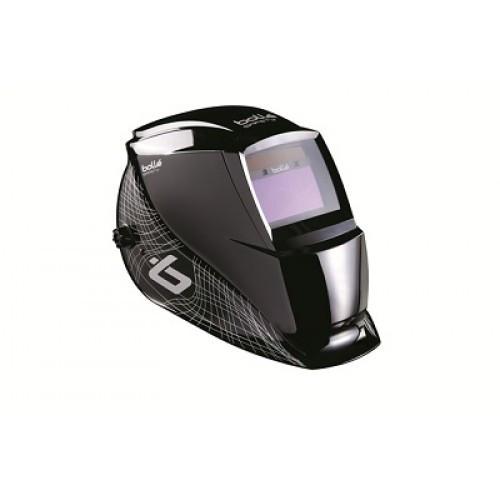 Bolle Fusion+ Auto Darkening Welding Helmet with Solar Power - ANSI Z87.1 Certified for Safety - Perfect for Metal Fabrication, Construction & DIY Welding Projects