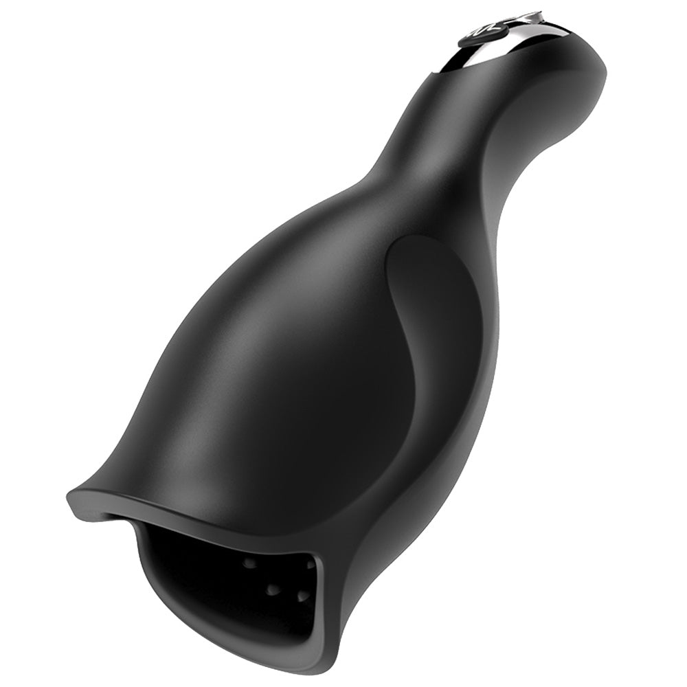 Aphrodisia Head Pleaser - Powerful Vibrating Silicone Penis Stroker for Men - Enhance Solo Play & Couples Intimacy