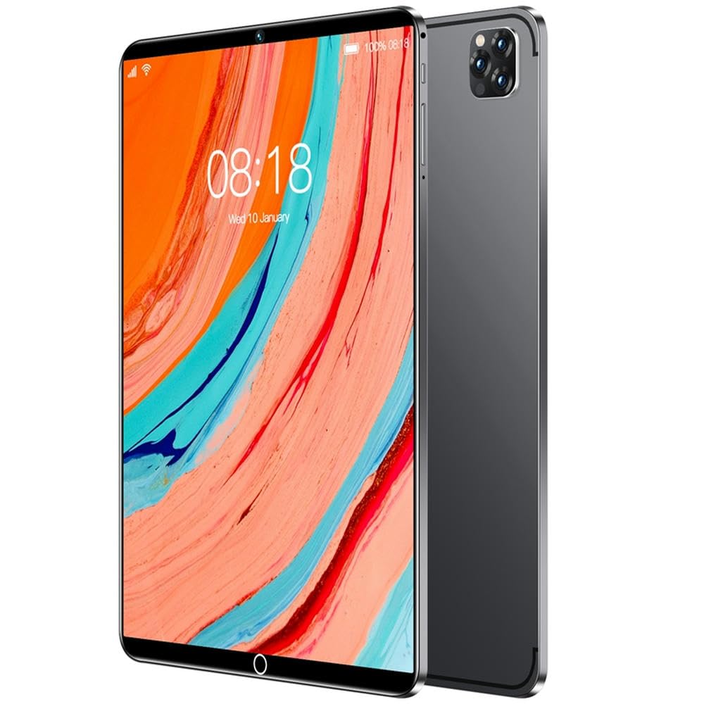 10.1 Inch Tablet PC - 1GB RAM 16GB Storage, 1280x800 IPS Screen, Dual SIM Dual Standby, Black with US Plug - Perfect for Work, Travel & Entertainment