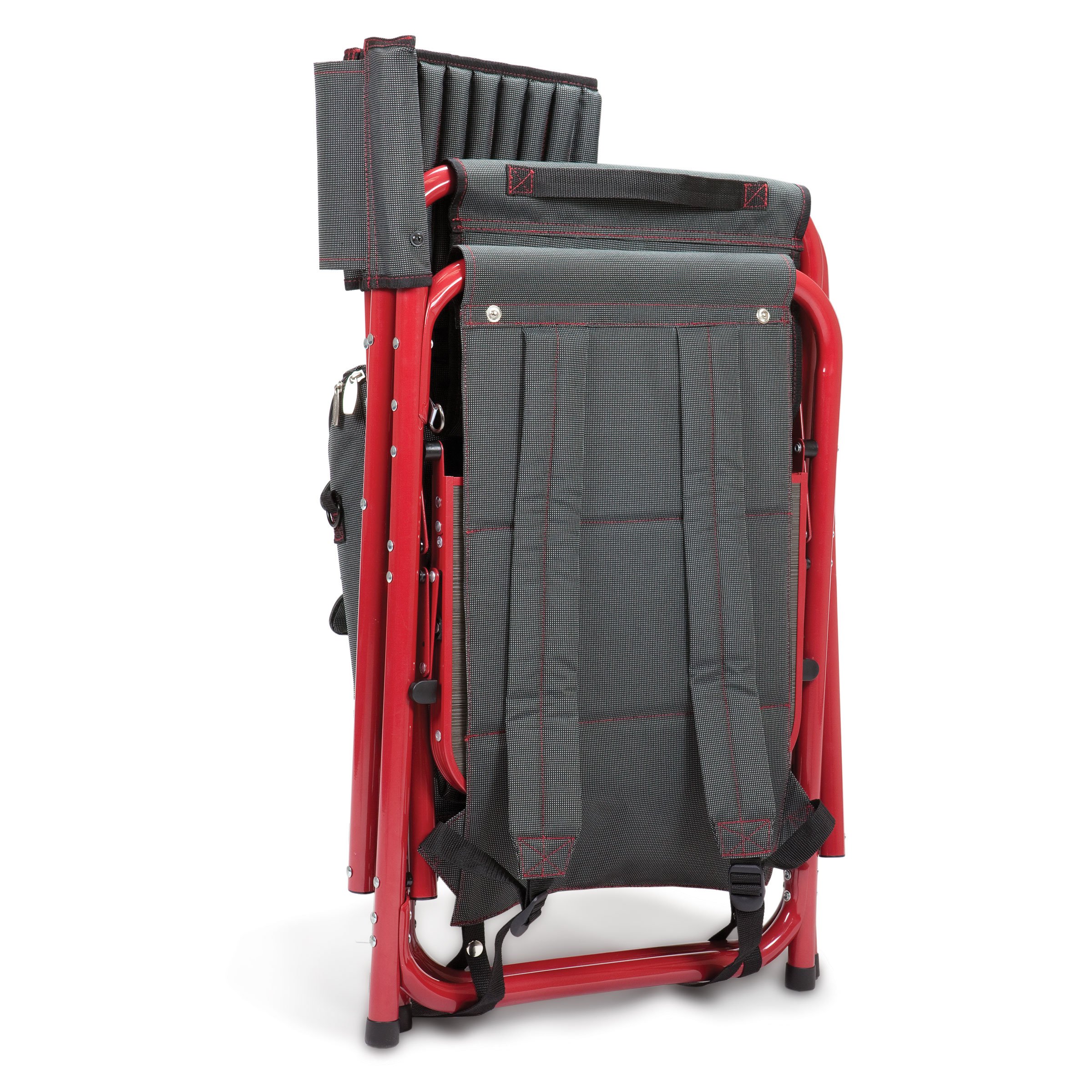PICNIC TIME Fusion Portable Camping Chair with Built-in Side Table & Soft Cooler - Lightweight Beach Chair for Adults, Outdoor Lawn Chair - Perfect for Camping, Beach, Picnics & Backyard Relaxation
