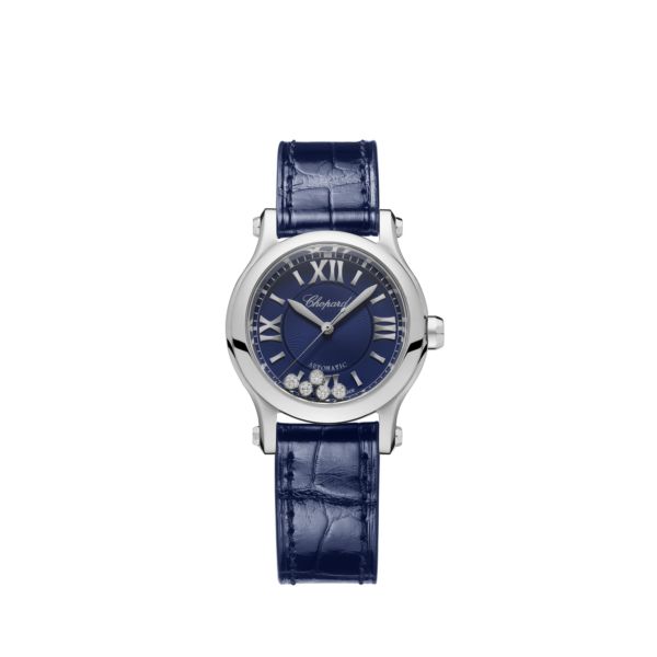 Chopard Happy Sport Ladies Watch - Stainless Steel & Diamonds | Luxury Women's Wristwatch for Everyday Wear & Special Occasions