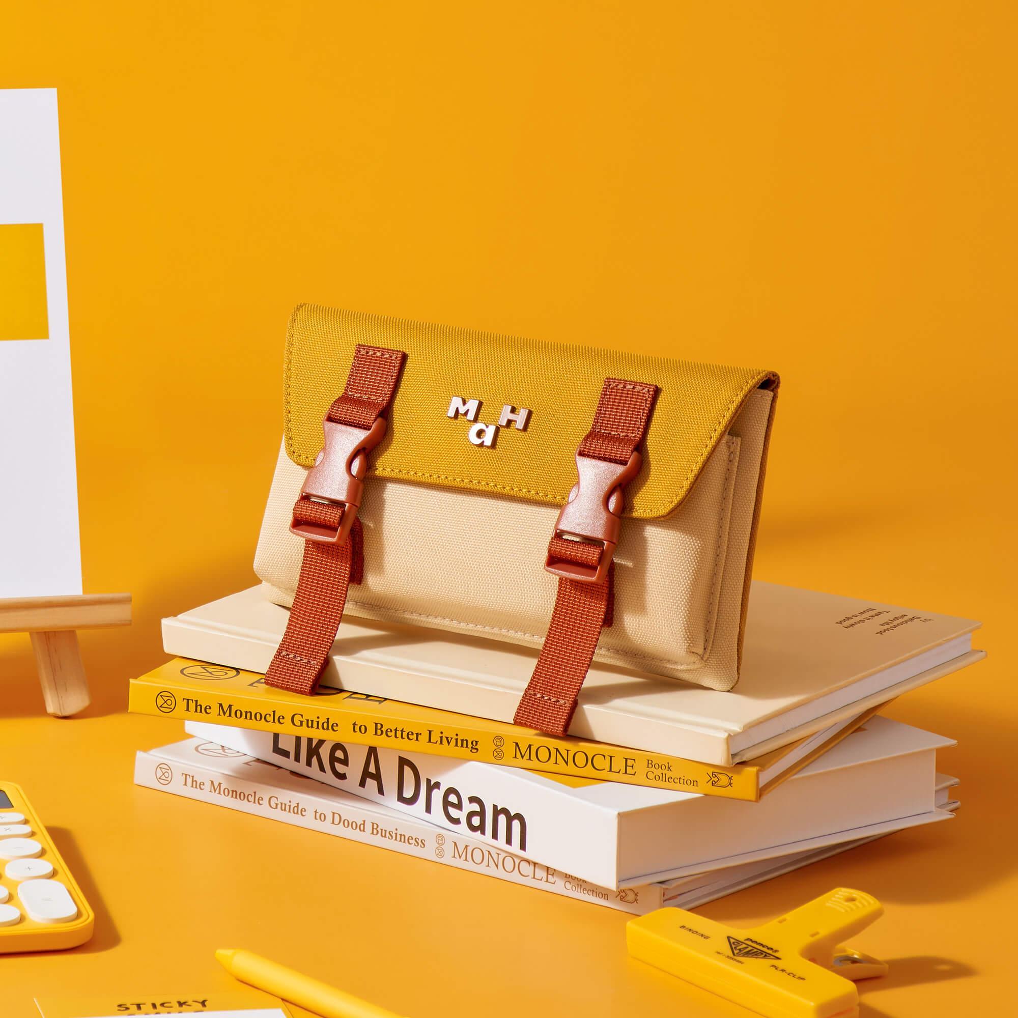 Oli Pen Case - Classic Leather Pencil Holder for Artists & Students | Perfect for School, Office & Travel Organization