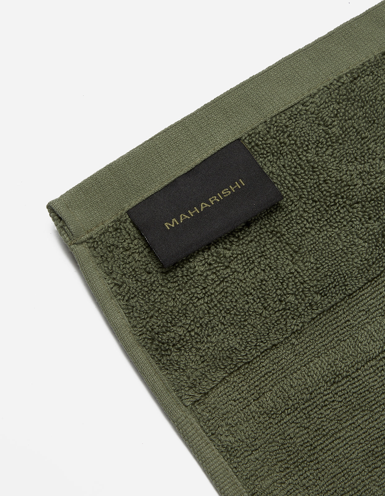 Organic Cotton Towel 90x180cm (35x71 inches) - Soft & Absorbent Bath Towel for Spa, Beach & Gym - Olive Green Eco-Friendly Bath Sheet