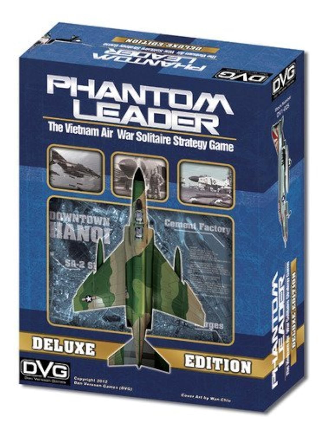 Phantom Leader Deluxe 2nd Edition - Vietnam Air War Strategy Board Game | Historical Military Simulation for Game Nights & War Strategy Enthusiasts