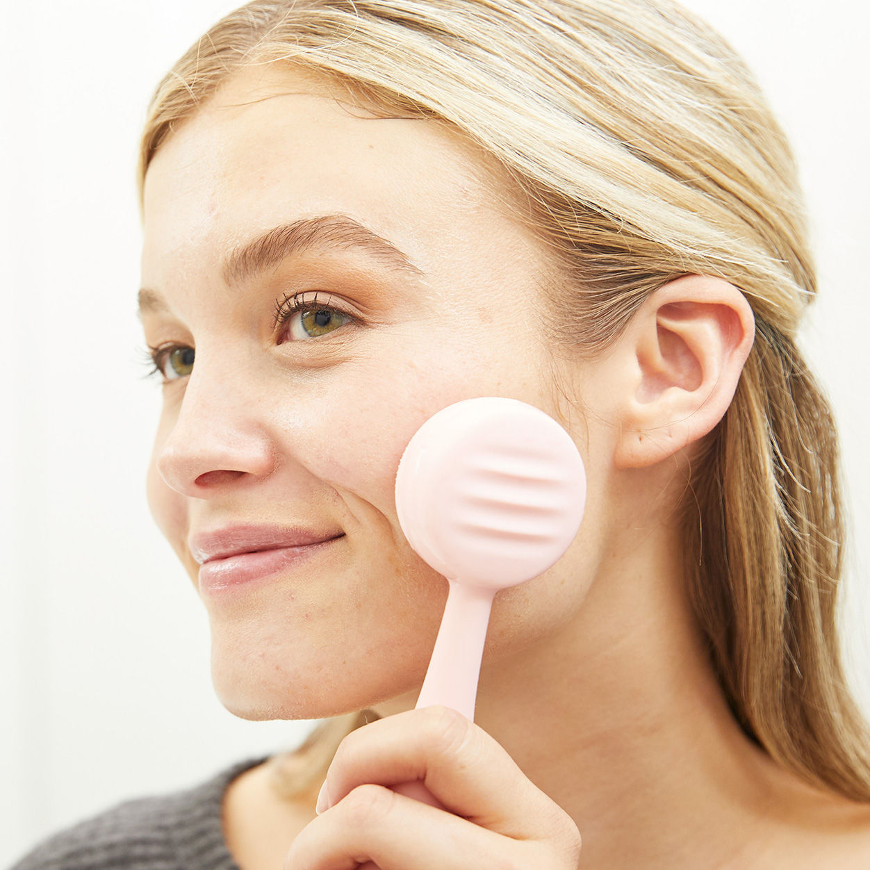 PMD Clean Smart Facial Cleansing Device & Exfoliating Brush - Gentle Skin Cleansing for All Skin Types - Perfect for Daily Skincare Routine & Travel
