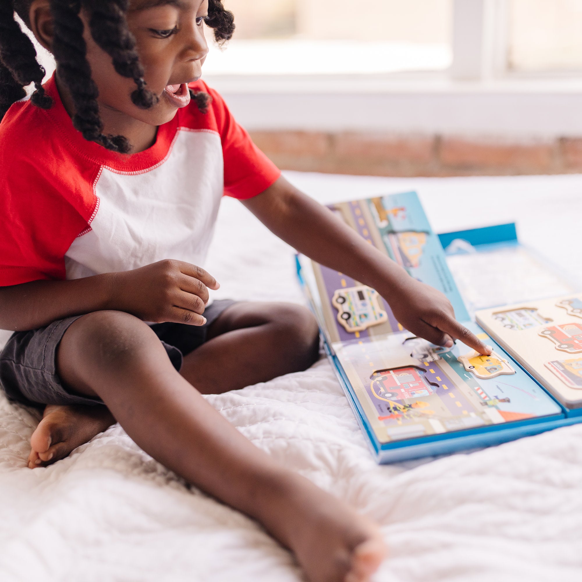 To the Rescue Book & Puzzle Play Set – Interactive Learning Toy for Kids | Perfect for Storytime, Preschool Education & Family Game Night